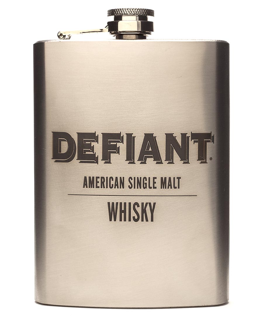 Defiant Whisky Flask